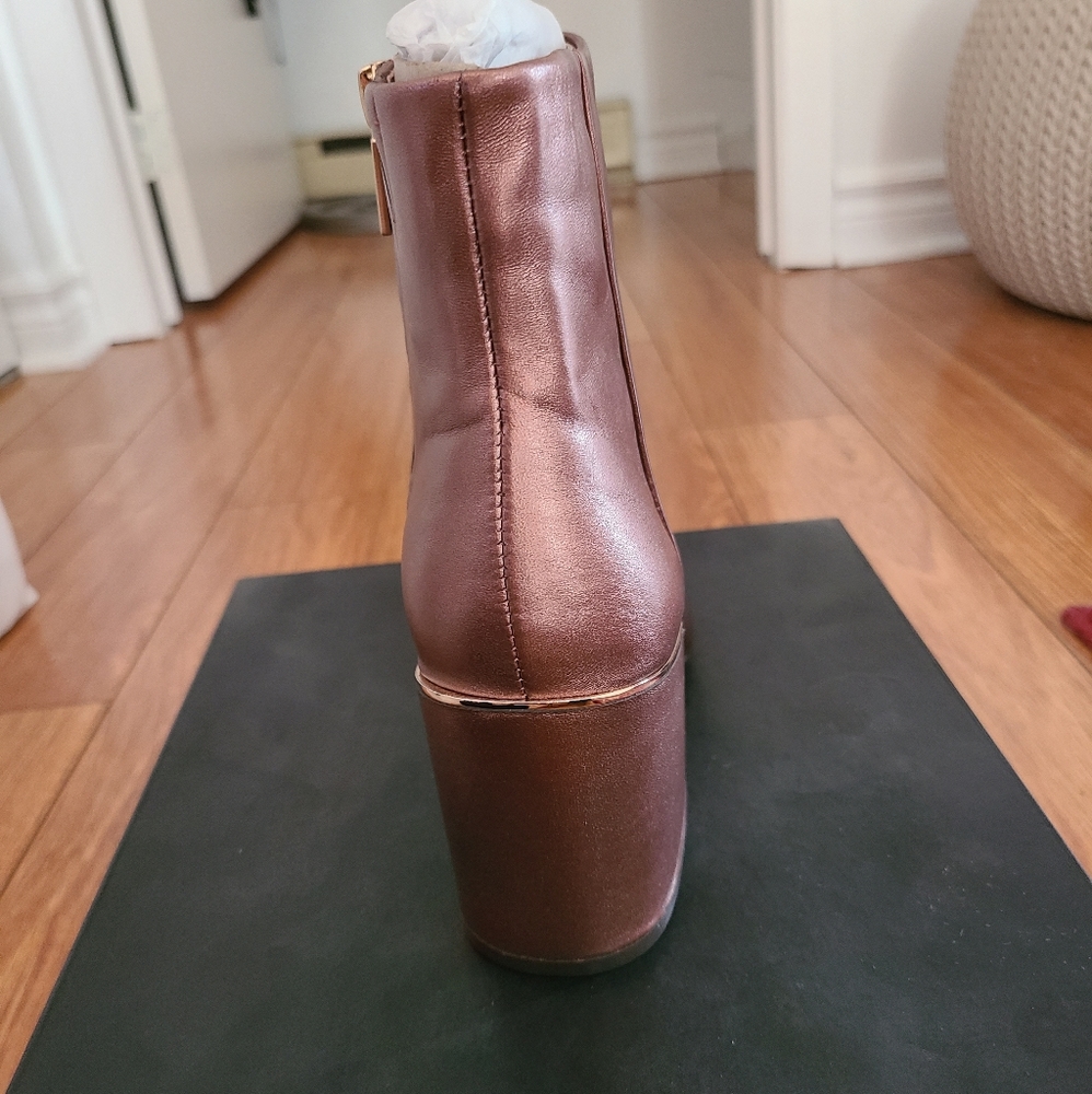 NEW Kenneth Cole Reeve 2 leather bootie - Picture 8 of 9
